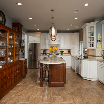 Addition Provided an In-Law-Suite,New Bedrooms for Teens,and a Gourmet Kitchen