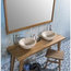 Teak Bathroom Vanity Unit, Natural, 150 cm
