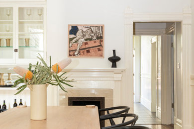 Dining room - contemporary dining room idea in San Francisco