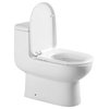 Fresca Antila One-Piece Dual Flush Toilet With Soft Close Seat
