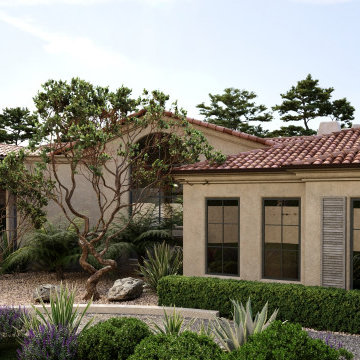 3D Villa Render: Coastal Architecture in Pebble Beach, California