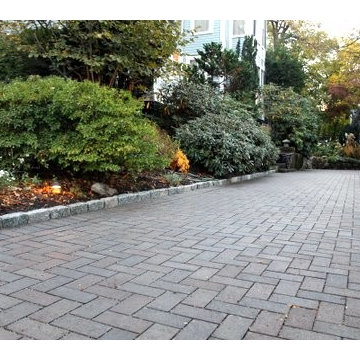 Newton, Ma - Award Winning Permeable Paving Stone Driveway