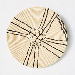 Sanaa Raffia Hanging Basket - Decorative Accents