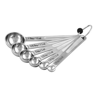 Black Measuring Tools - 4 Measuring Cups / 4 Measuring Spoons Nylon  Measuring Cup And Spoon With Metal Handles For Liquids And Solids(8-piece )