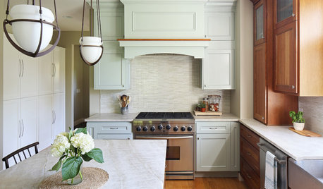 Before and After: New Paint, Counter and Tile Refresh a Kitchen