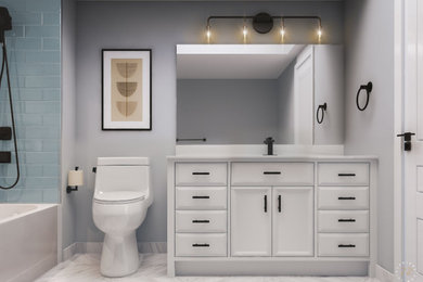3D Virtual Design Master and Guest Bathroom in Bothell