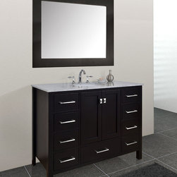 http://www.listvanities.com/espresso-bathroom-vanities.html - Bathroom Vanities And Sink Consoles