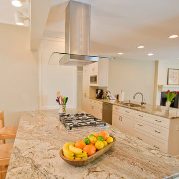 Open Concept Kitchen and Living Area