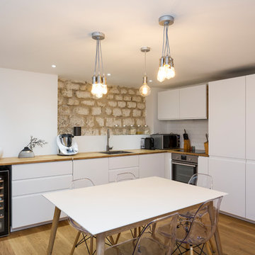 Surélévation et rénovation d'une maison de ville Clichy