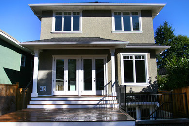Example of a classic exterior home design in Vancouver