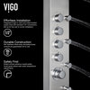 VIGO Brielle Shower Massage Panel