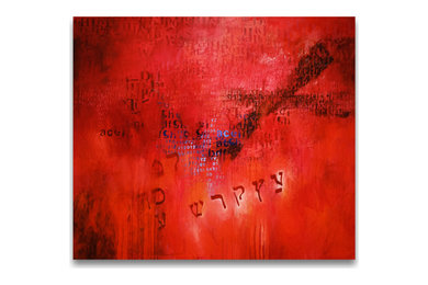 Chosen Words by Fidel Rodriguez Contemporary Artist
