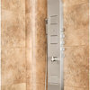 Waimea ShowerSpa Matte Brushed Stainless Steel Shower Panel