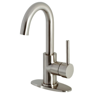 Kingston Brass LS8538DL Concord Single-Handle Bar Faucet, Brushed Nickel