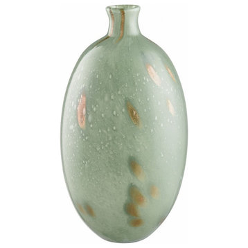 Northcote Path - Vase In Mid-Century Modern Style-11.75 Inches Tall and 6.25