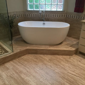 Master bathroom remodeling in willowbend Plano