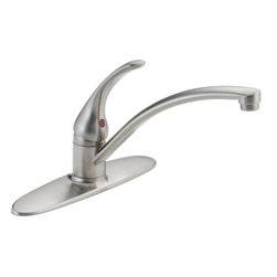 Delta Foundations&reg; Single Handle Kitchen Faucet - Kitchen Faucets