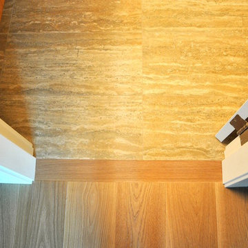 Hardwood floor transition options