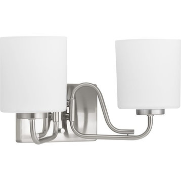 Tobin Collection 2-Light Bath And Vanity, Brushed Nickel