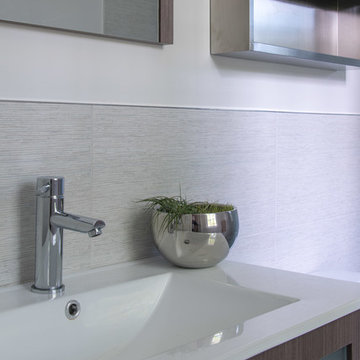 Hotel style modern master bath