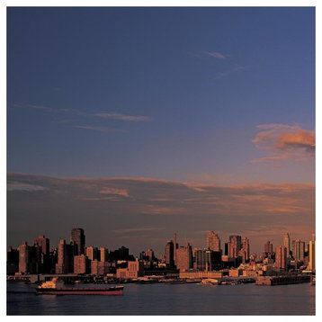 "Midtown Manhattan Skyline, NYC (left)" Print by Richard Berenholtz, 42"x42"