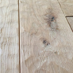 White oak handscrapped oiled Myconos - Hardwood Flooring