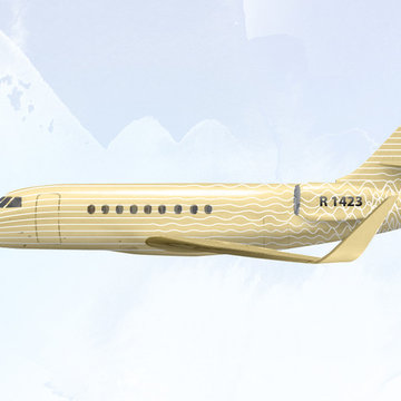 FALCON 2000 Private Aircraft Interior