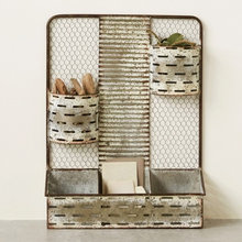 Galvanized wall unit