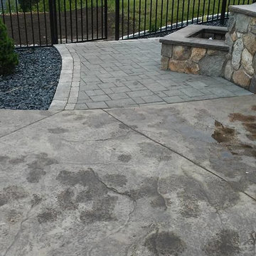 Paved Walkway & Deck