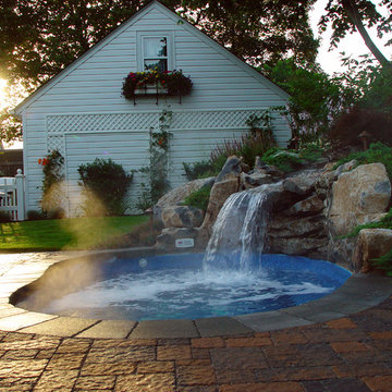 Custom In-Ground Vinyl Spa