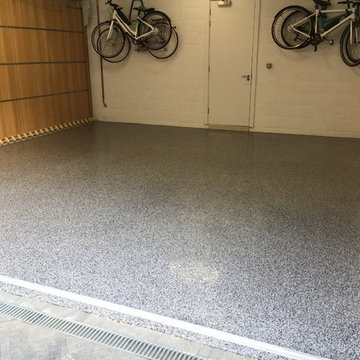 Garageflex Cambridge Case Study: inc Metal Cabinets, Resin Floors and more