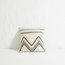 Handmade Square Four County Cushion by The Good Shepherd, Woven Chevron
