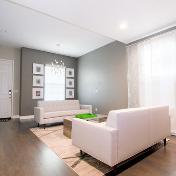 Open Loft with Feature Wall