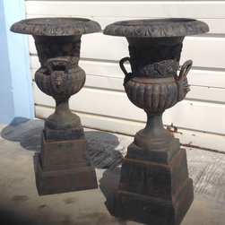 New cast iron planters - Products
