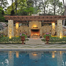 outside
