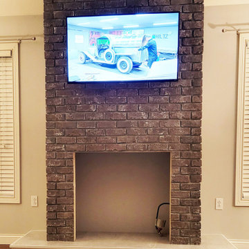 Chicago Brick Fireplace Surround