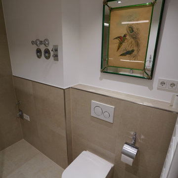 Aus einem Badezimmer wird ein Duschbad in München Bogenhausen