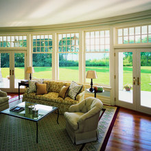 Door with transom windows high