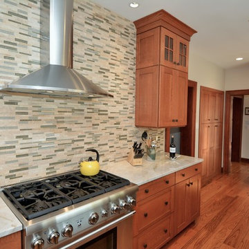 Fabulous Arts and Crafts Home Features Stunning Shaker Cabinets
