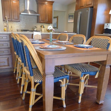Spacious kitchen with room to entertain.