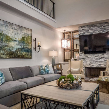Transitional Living Room