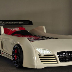 Audi Race Car Bed White - Bedroom Products