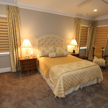 Master Bedroom: Hard and Soft Treatments
