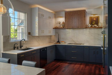 Inspiration for a contemporary kitchen remodel in Philadelphia