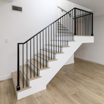 Step Into Modern Elegance: A Staircase Transformation