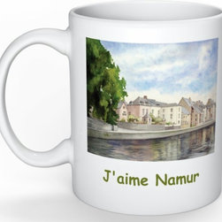 Mug Namur Bord de Sambre Maison Rose - Service à Thé et à Café