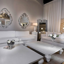 white couch wall