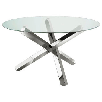 Siren Dining Table Silver
