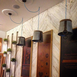 End&uuml;striyel Kova Sarkıt - Pendant Lighting