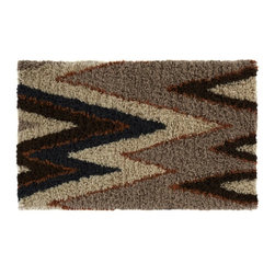 vibrations shag rug 5'x8' | CB2 - Area Rugs